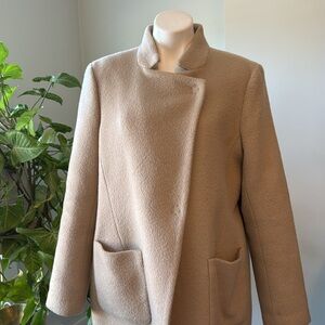 EUC Banana Republic Wool Camel Winter Coat size XL